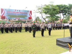Apel Gelar Pasukan Dalam Rangka Operasi Zebra Candi Tahun 2024
