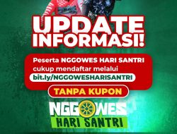 Ribuan Peserta Siap Semarakkan Nggowes Hari Santri Kota Mojokerto: Serunya Bersepeda Pakai Sarung, Bisa Menangkan Umroh!