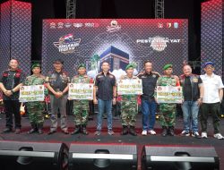 Prajurit Kodim 0815/Mojokerto Terima Hadiah Umroh Dari Pangdam V/Brawijaya