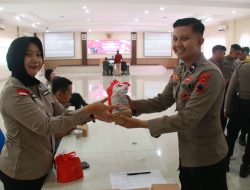 Ulang Tahun ke 73, Humas Polres Kudus Gelar Donor Darah
