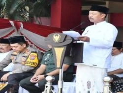 Lewat Upacara HSN, Sekdakab Sumenep; Santri Mampu Berkontribusi Dalam Pembangunan