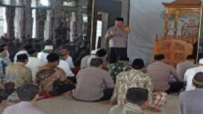Cooling System Pilkada 2024, Polres Mojokerto Kota Gelar Jum’at Kamtibmas