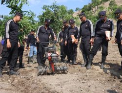 Polres Kudus Mendukung Peluncuran Program Ketahanan Pangan Nasional