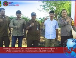 Ketua AKD Kabupaten Sumenep Apresiasi DKPP dan Polres dalam Mendukung Ketahanan Pangan Nasional