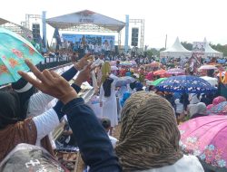 Kampanye Akbar Paslon 2, Khofifah – Emil dan Gus Barra – Mas Rizal Di Mojokerto
