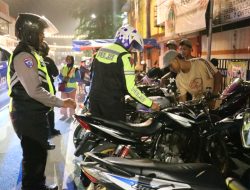 Polres Mojokerto Kota Menggelar Patroli Cipta Kondisi Sasar Titik Kumpul Remaja