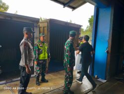 TNI-POLRI Kawal Pendistribusian Logistik Pemilukada 2024