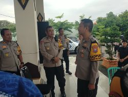 Kapolres Mojokerto Kota, Pastikan Aman Rekapitulasi Hasil Penghitungan Surat Suara Pilkada Serentak Tahun 2024