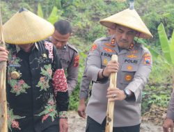 Polres Kudus Adakan Penanaman Jagung Serentak 1 Hektar Di Kawasan Gunung Pati Ayam