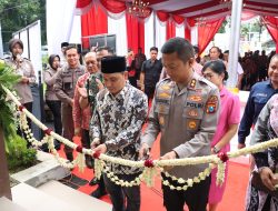 Kapolres Mojokerto Kota Resmikan Polsek Gedeg Yang Baru
