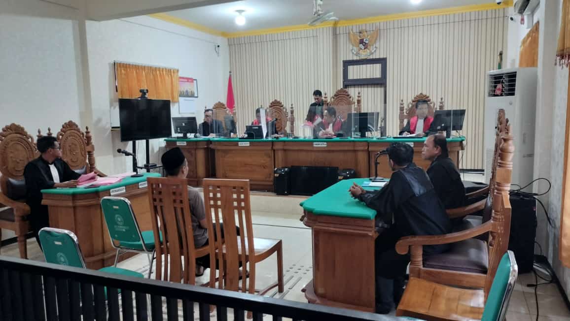 Proses sidang KDRT yang menyebabkan kematian di PN Sumenep