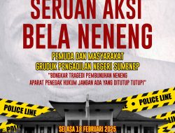 Besok! Pemuda bersama Mahasiswa, Masyarakat dan Elemen Perempuan Akan Geruduk PN dan Kejari Sumenep, Tuntut Transparansi Kasus Pembunuhan Neneng