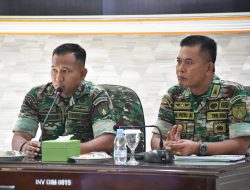 Dandim 0815/Mojokerto Pimpin Sidang Pankar UKP Periode 01 Oktober 2025