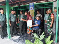 Berkah Ramadhan : Kodim 0815/Mojokerto Salurkan Bantuan untuk Penyandang Disabilitas melalui Program Sedekah Prajurit