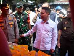 Forkopimda Gelar Operasi Pasar, Dandim 0815/Mojokerto : Wujud Kepedulian Pemerintah pada Masyarakat