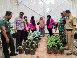 Polsek Dungkek Polres Sumenep Dukung Program Ketahanan Pangan Nasional