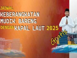 Ingin Mudik Kapal Gratis? Simak Baik-baik Jadwalnya