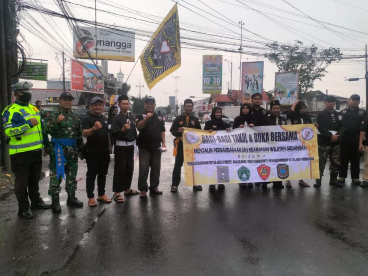 Para Pendekar Silat , Bulan Suci Ramadhan Kompak Ciptakan Kerukunan dan Keamanan