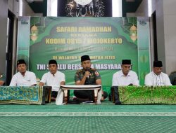Dandim 0815/Mojokerto Gelar Safari Ramadan, Momentum Meningkatkan Ibadah dan Kepedulian
