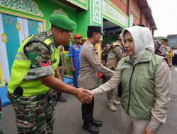 Jelang Lebaran, Ning Ita dan Forkopimda Plus Kota Mojokerto Tinjau Posko Pengamanan