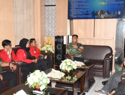 Dandim 0815/Mojokerto Audiensi Bersama Perwakilan Mahasiswa Se-Mojokerto Raya