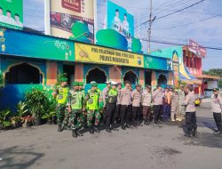 Perkuat Sinergitas, Kodim 0815/Mojokerto Bersama Polres & Tim Gabungan Siaga Amankan Arus Balik Idul Fitri 1446 H