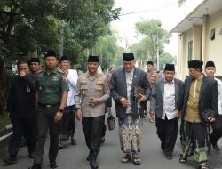 Perkuat Silaturahmi Polres Mojokerto bersama MUI Gelar Halal Bihalal