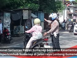 Disperkimhub dan Satlantas Polres Sumenep Pantau Langsung Pengalihan Arus Lalin Akibat Genangan Air