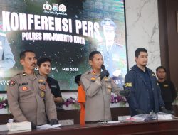Kambuhan Residivis Curas Asal Lamongan Di Amankan Polres Mojokerto Kota