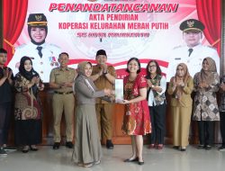 Pemkot Mojokerto Lakukan Penandatanganan Akta Notaris Serentak Pendirian Koperasi Kelurahan Merah Putih, Fondasi Baru Ekonomi Kerakyatan