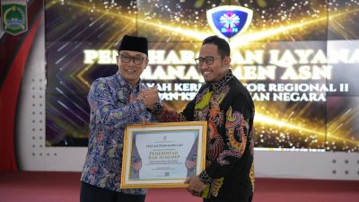 Pemkab Sumenep Raih Penghargaan dari BKN Atas Layanan Penetapan NIP Terbaik
