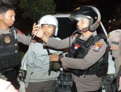Patroli Malam, Polisi Amankan Tiga Pemuda Diduga Hendak Pesta Sabu