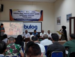 Rakor bersama Bulog, Dandim 0815/Mojokerto: TNI Siap Kawal Penyaluran Bantuan Pangan Kota Mojokerto