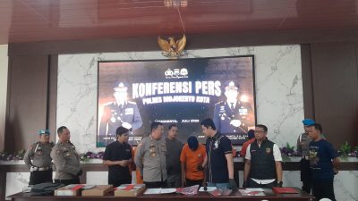 Polres mojokerto kota Dengan Gerak Cepat Membekuk Pencuri Laptop