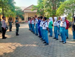 Seleksi Paskibra HUT ke-80 RI, Koramil 0815/07 Sambangi SMKN 1 Jetis