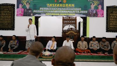 Syukuran dan Doa Lintas Agama Sambut 247 Calon Siswa Bintara di SPN Polda Jatim