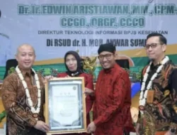 RSUD dr. H. Moh. Anwar Sumenep Raih Penghargaan Bintang Tiga Transformasi Digital dari BPJS Kesehatan