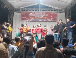 Desa Jumeneng Peringati HUT RI ke-80 dengan Hiburan Wayang Kulit ki Dalang Siswoyo Mojokerto