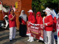 SD Negeri Ketegan,1 Gelar Jalan Sehat Meriah Sambut HUT RI Yang ke-80