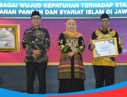 Keren, Pemkab Sumenep Lewat DKPP Raih Penghargaan Sertifikat Halal dari Gubernur Jatim