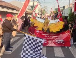SD Negeri Bungurasih,Gelar Karnaval spektakuler Sehat Meriah Sambut HUT RI Yang ke-80