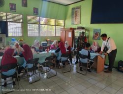 PT. PIM Gandeng Kodim 0815/Mojokerto dan Puskesmas Gelar Rikes Gratis di SMPN 1 Ngoro