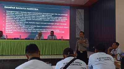 Tanggap Ancaman NARKOBA, PNB Lamongan gelar Workshop di Kalangan Pelajar