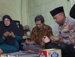Kapolres Mojokerto Takziyah Ke Rumah Duka Korban Mutilasi Pacet Mojokerto