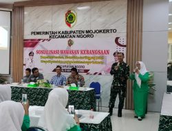 Danramil Ngoro Tekankan Pentingnya Wawasan Kebangsaan untuk Jaga Keutuhan NKRI