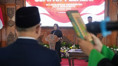 Kota Mojokerto Resmi Miliki BPBD, Perkuat Sistem Penanggulangan Bencana di Daerah