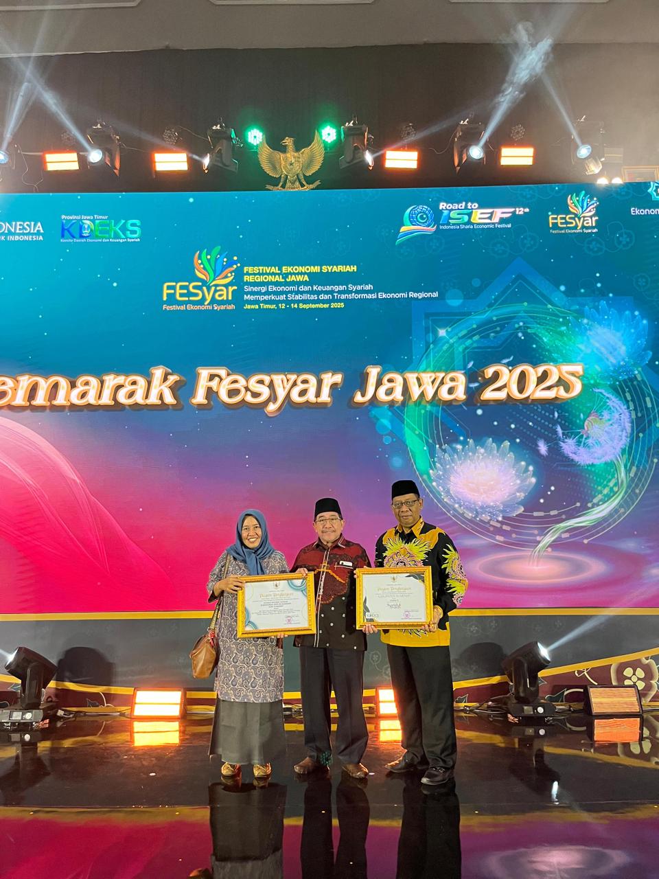 Wakil Bupati Sumenep, KH Imam Hasyim bersama Kepala DKPP Sumenep Drs Chainur Rasyid
