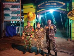 Sinergi TNI dan Banser, Amankan Pengajian Akbar Peringatan Maulid Nabi di Gondang