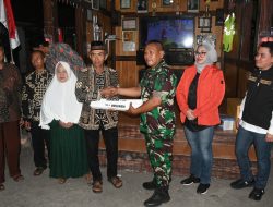 Sesarengan Jogo Bumi Mojopahit, Patroli Forkopimda dan Kodim 0815 Tinjau Aktivitas Siskamling