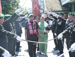 Tradisi Pengantar Tugas, Kodim 0815/Mojokerto Lepas Letkol Inf Rully Noriza